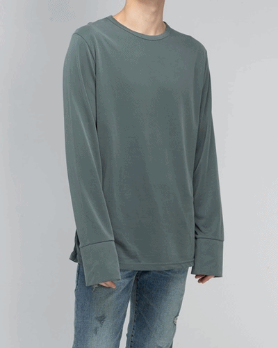 커브스 라운드 넥 티셔츠 (4color)